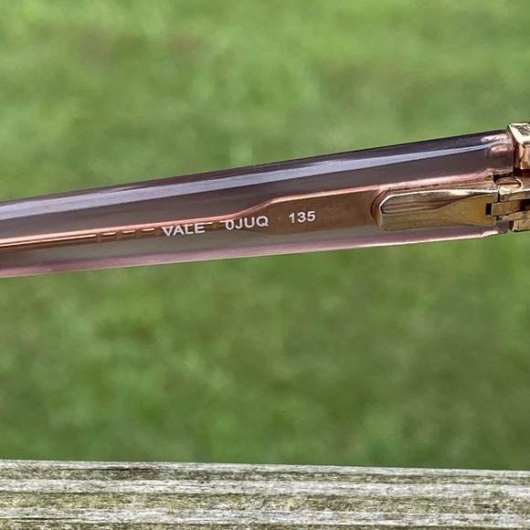 Banana Republic glasses frames Vale Mauve pink translucent 50[]15 135 - Picture 10 of 14